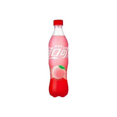 Coca-Cola Peach – Refreshing Peach-Flavoured Soda 500mL Bottle