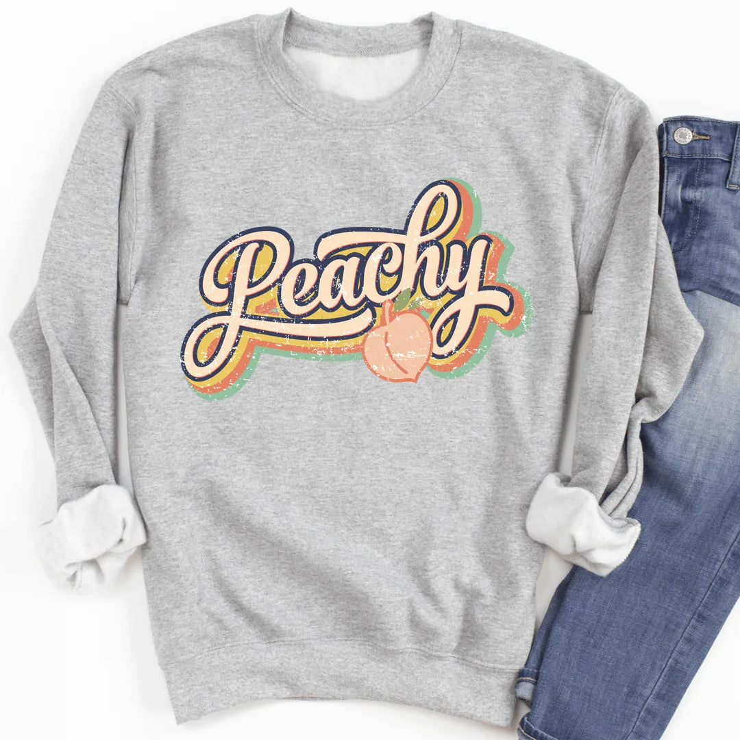 Peachy Classic Fit Sweatshirt - Korvel