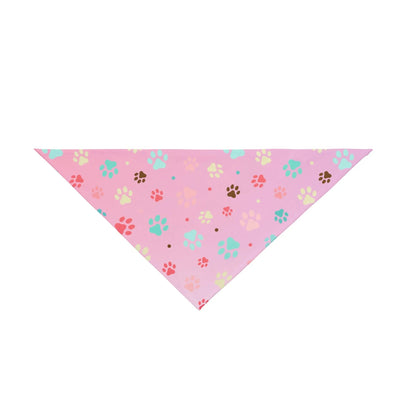Vibrant Paw Print Bandana for Stylish Pets - Korvel