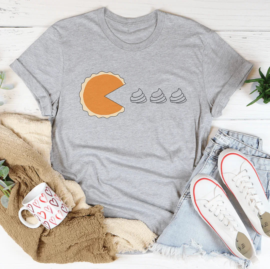 Camiseta Pie Tee - Camiseta Minimalista Inspirada en Postres