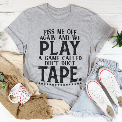 Duct Duct Tape Tee - Bold Statement T-Shirt