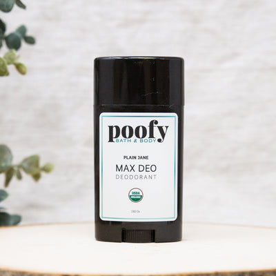 Max Deo Plain Jane Organic Deodorant - Unscented