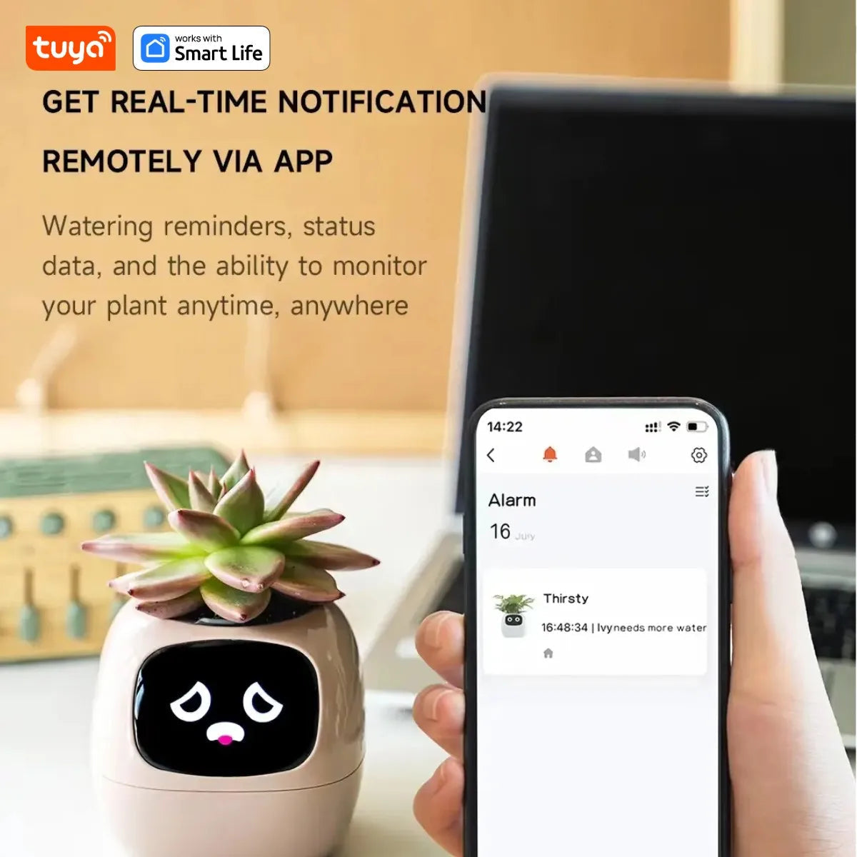 Plantly Smart Flowerpot - Intelligent Indoor Gardening Solution