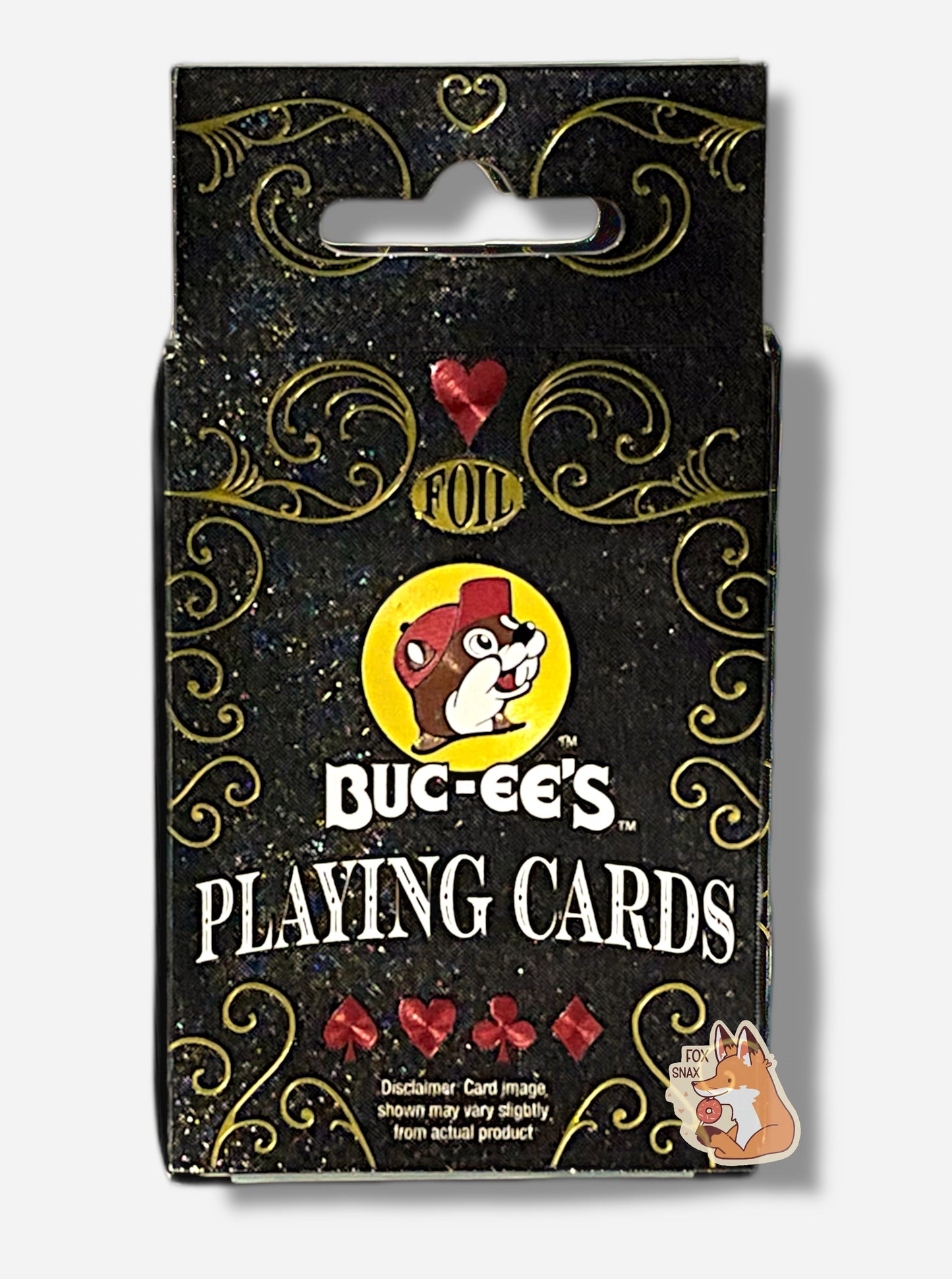 Cartes à jouer en aluminium Buc-ee's