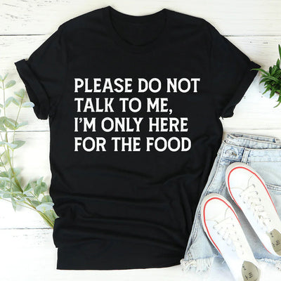 Please Do Not Talk To Me Tee - Korvel