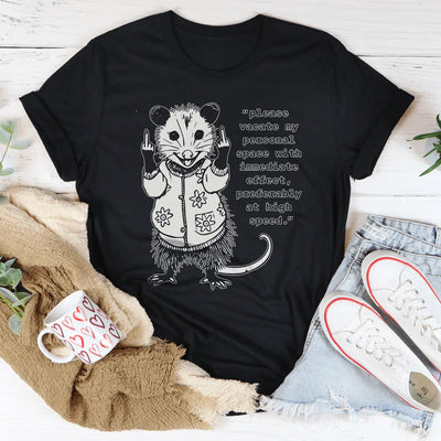 Please Vacate My Personal Space Tee