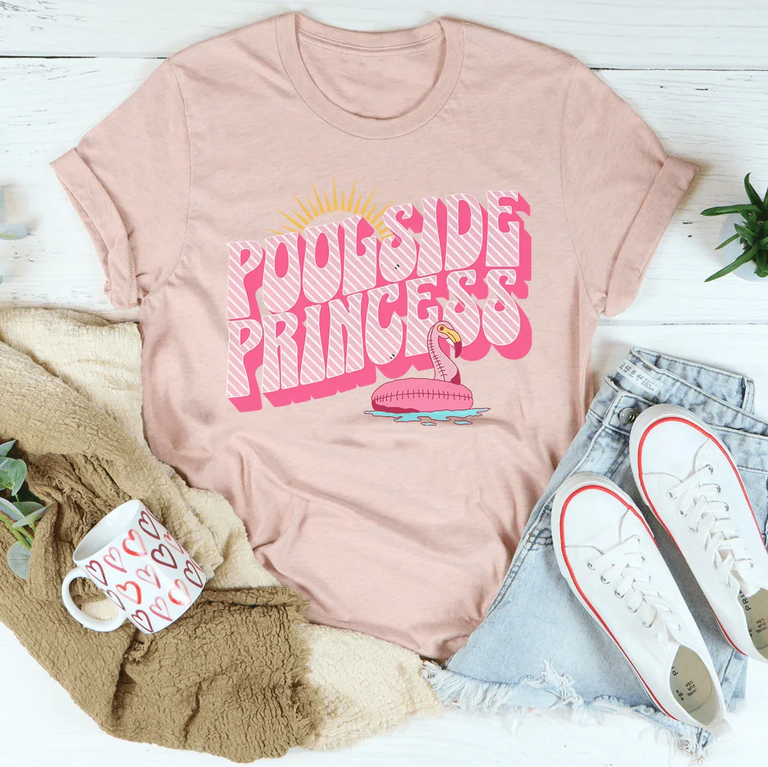 T-shirt Poolside Princess