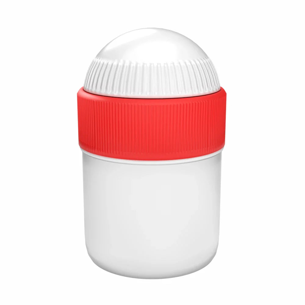 Tarros de Mezcla/Dosificación SAMIX, 15 mL, Blancos con Tapa Roja (Paquete de 10)