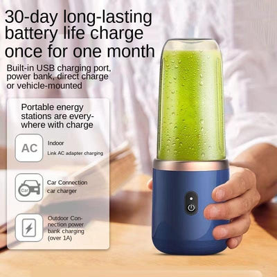 Portable USB Rechargeable Juicer Blender - 300ml