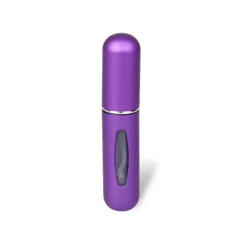 Portable Mini Refillable Atomizer Bottle - 5ml Aluminum Container