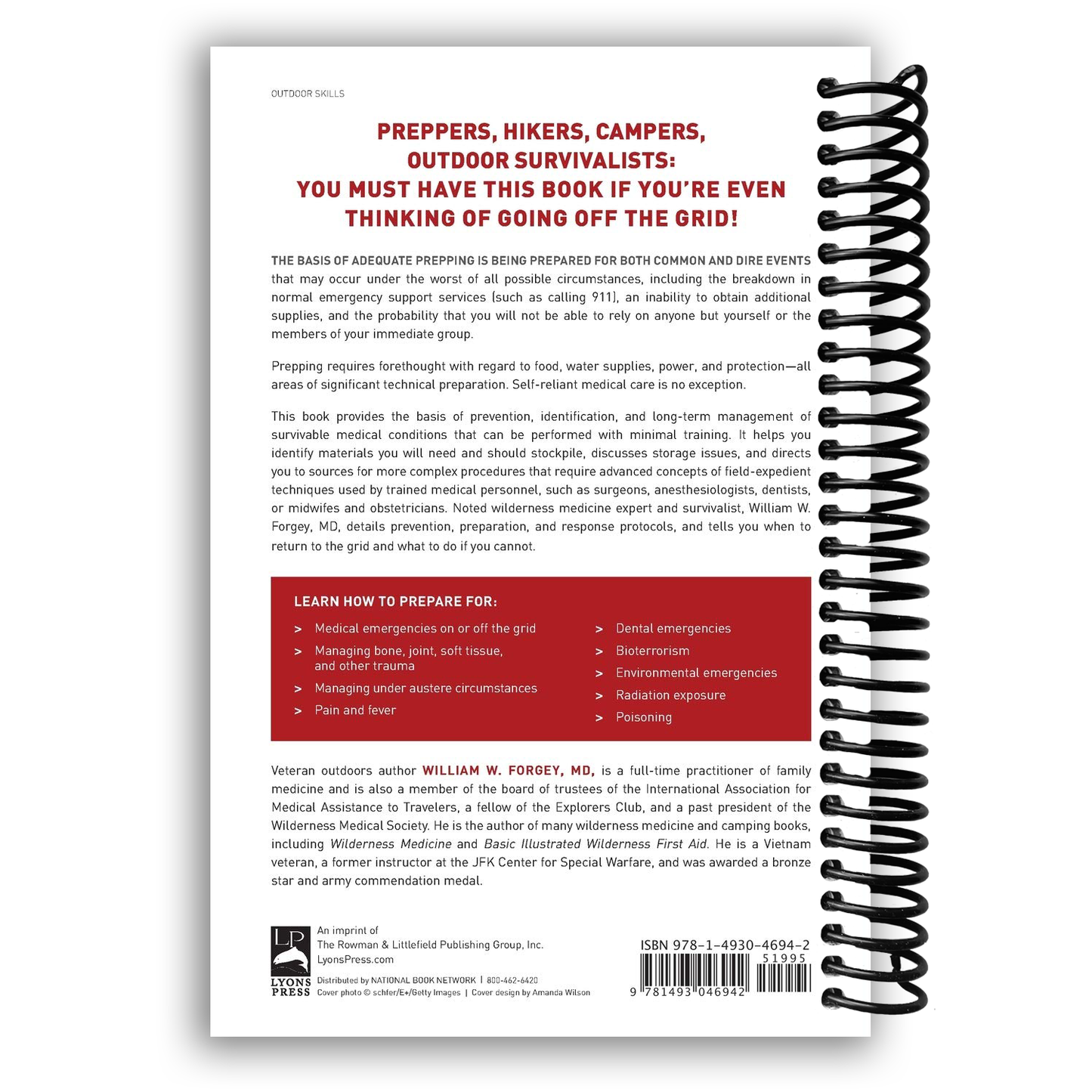 Essential Medical Preparedness Handbook (Spiral Bound) - Korvel