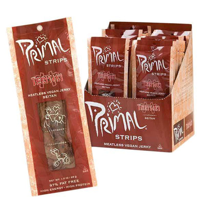 Palitos de Carne Vegana Teriyaki - Primal Strips