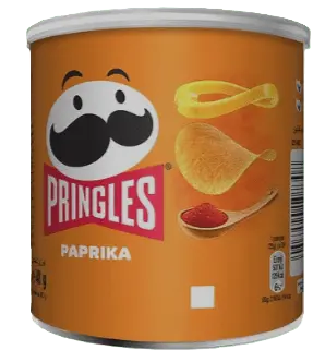 Pringles Paprika – Classic Paprika Flavored Potato Crisps