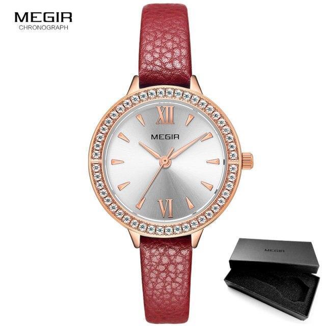 Luxury Green Fashion Women's Quartz Wrist Watch