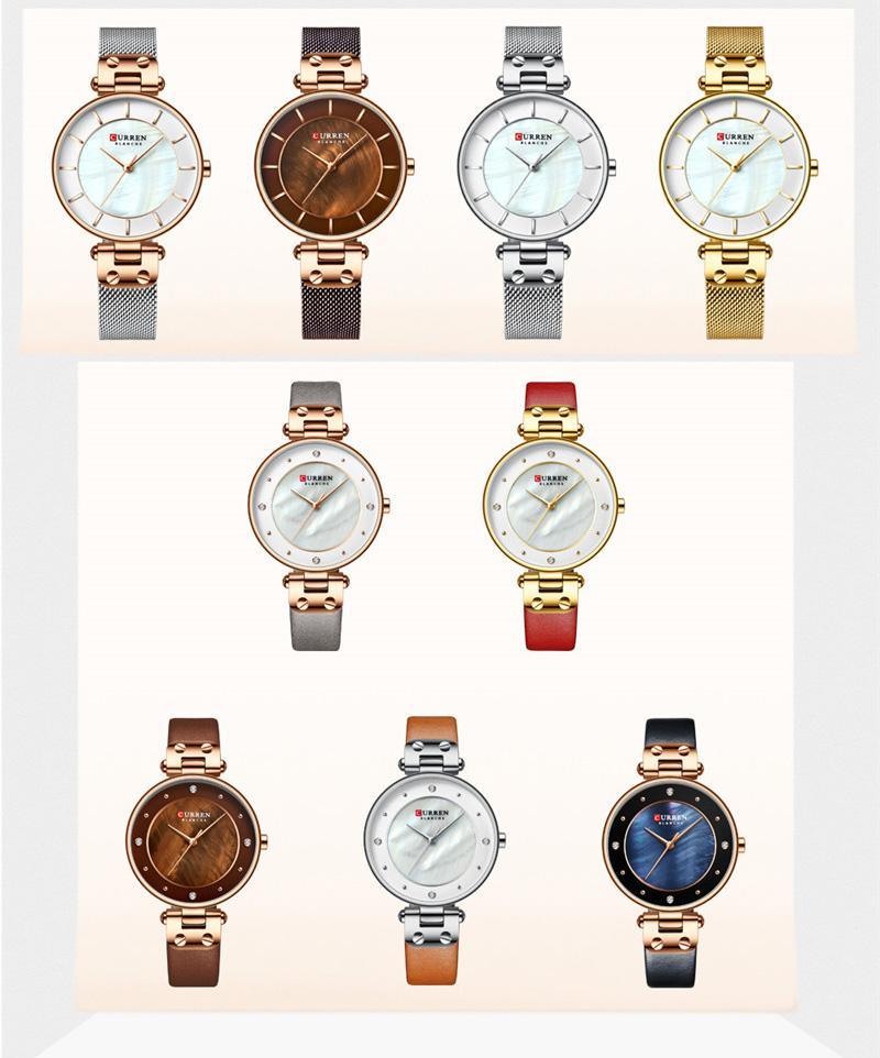 Montre de Luxe pour Femme avec Design en Zircon - Cadeau Parfait pour Elle