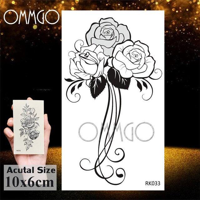 Seahorse Dolphin Temporary Tattoo Stickers for All Ages