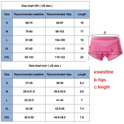 Premium Women's 3D Padded Cycling Shorts for Mountain Biking
