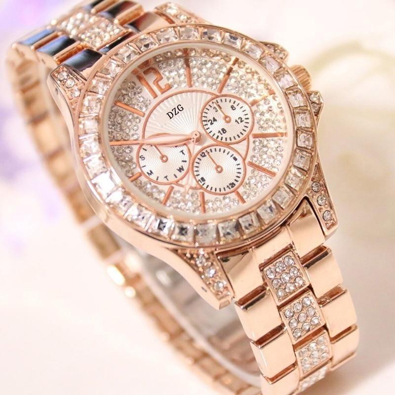 Reloj de Pulsera Encantador de Lujo para Mujeres - Diseño Moderno