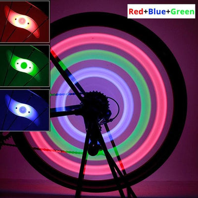 Luces de Radios de Bicicleta Premium - Decoración de Seguridad LED Brillante
