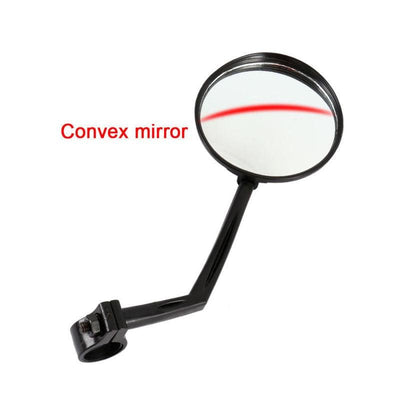 Adjustable Wide Angle Bicycle Rearview Mirror for Safe Cycling