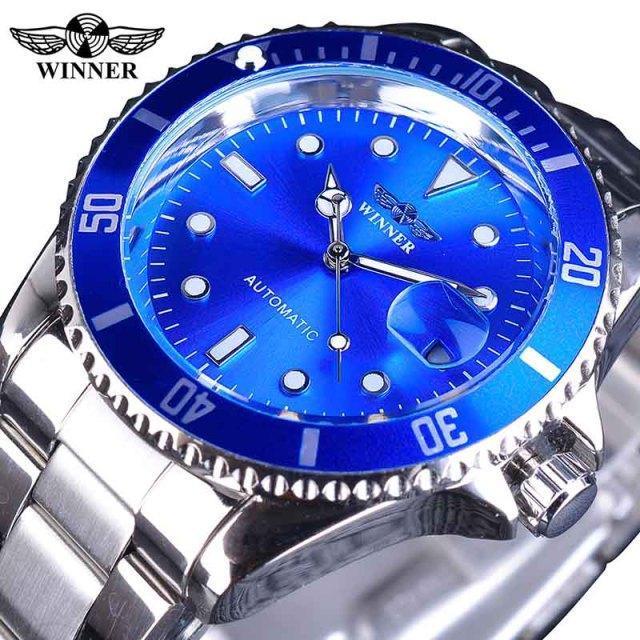 Luxury Luminous Men's Watch with Elegant Leather Strap