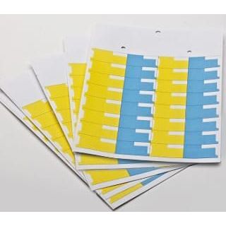 Dispill® Standard Labels - Yellow/Blue (50 ct)