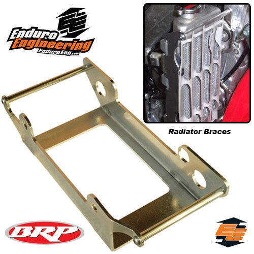 Enduro Engineering KXF 450 Radiator Protection Braces (14-15) - Korvel