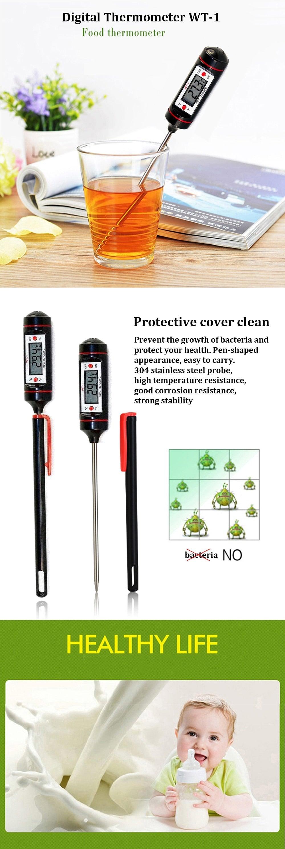 Professional Digital Instant-Read Kitchen Thermometer