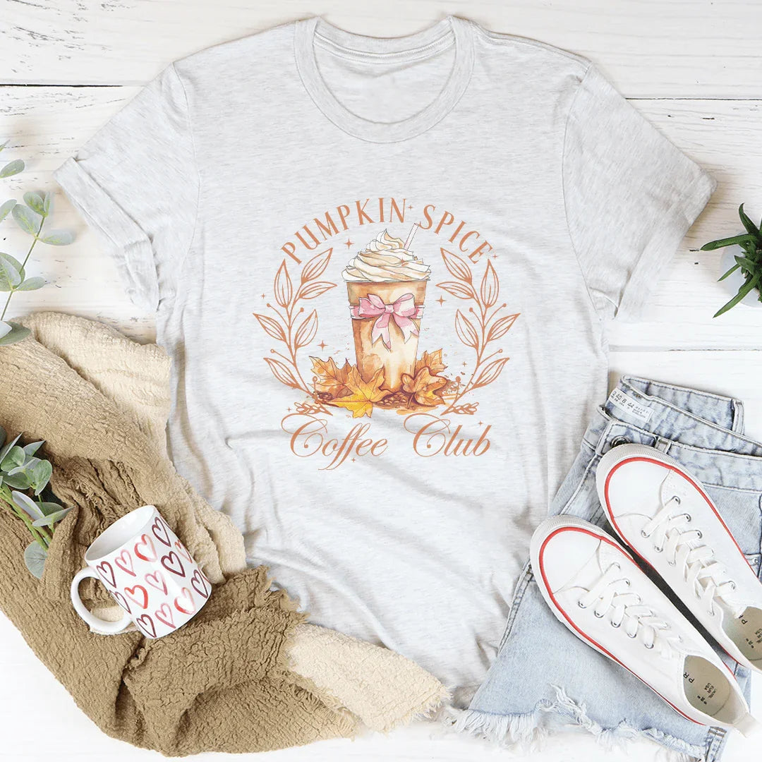T-shirt du Club de Café au Potiron