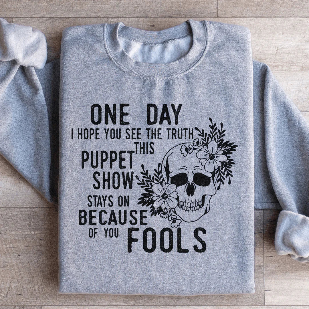 Puppet Show Statement Sweatshirt