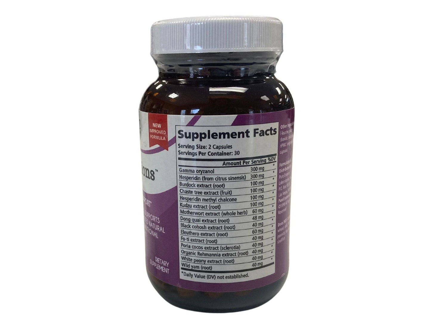 Pure Essence Labs Transitions™ Menopause Support – 1 Month Supply