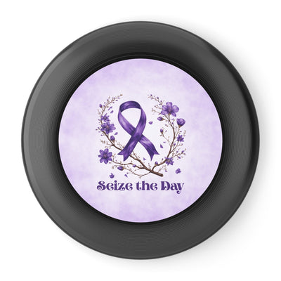 Purple Floral Flying Disc - Premium Sports Toy