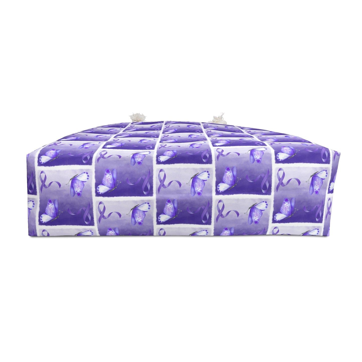 Purple Ribbon Epilepsy Awareness Travel Tote - Korvel