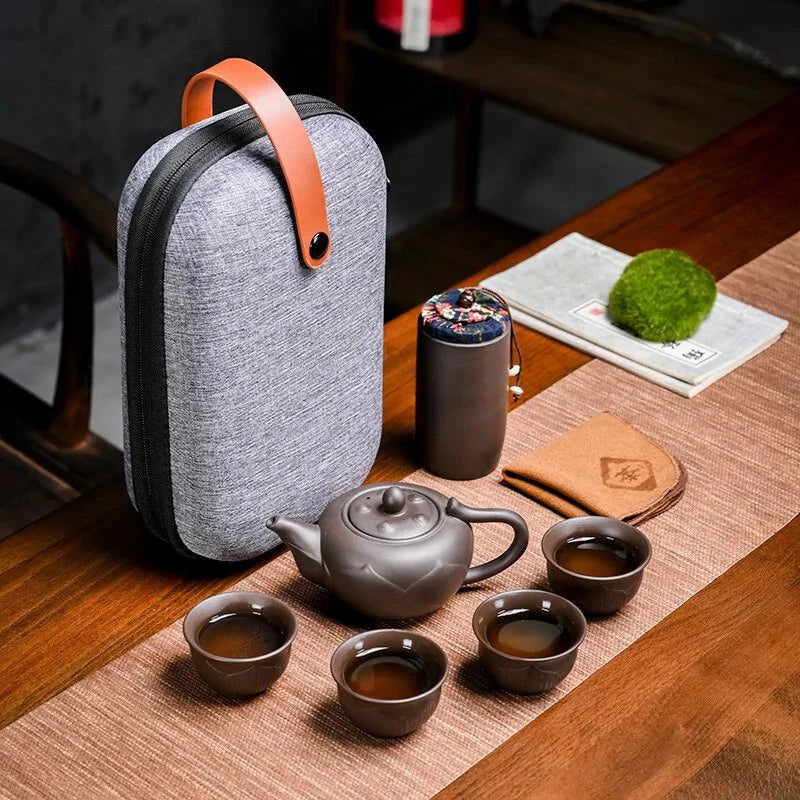 Ensemble de thé de voyage premium pour des moments sereins