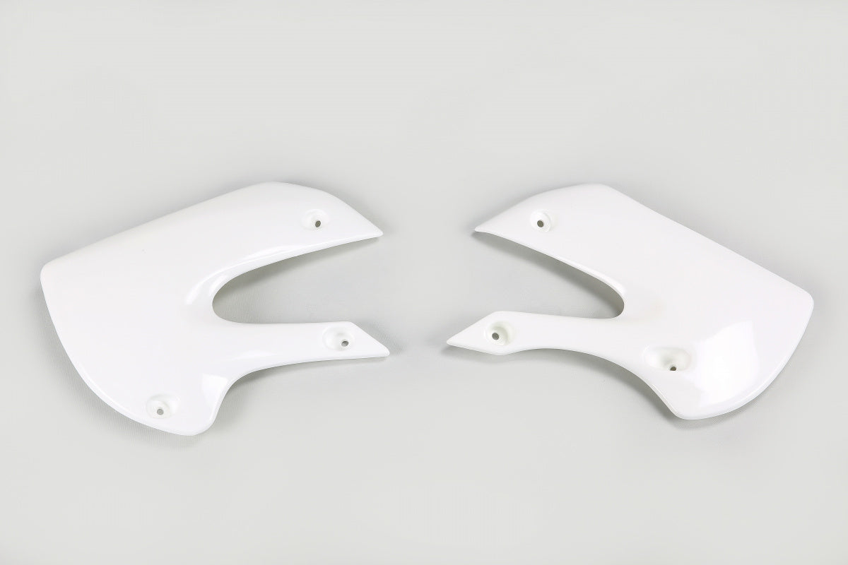 Cubiertas de Radiador UFO Plast - Blanco 047 para Kawasaki