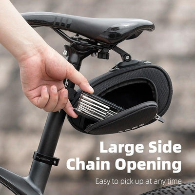 Premium Rainproof Bicycle Bag - Shockproof & Reflective Design