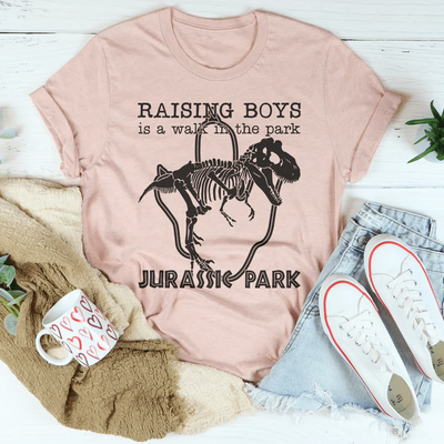 Camiseta "Criar niños es un paseo por el parque"