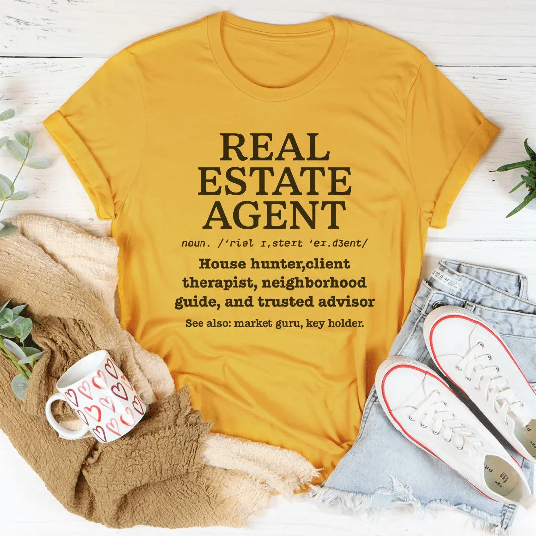 Camiseta de Agente Inmobiliario