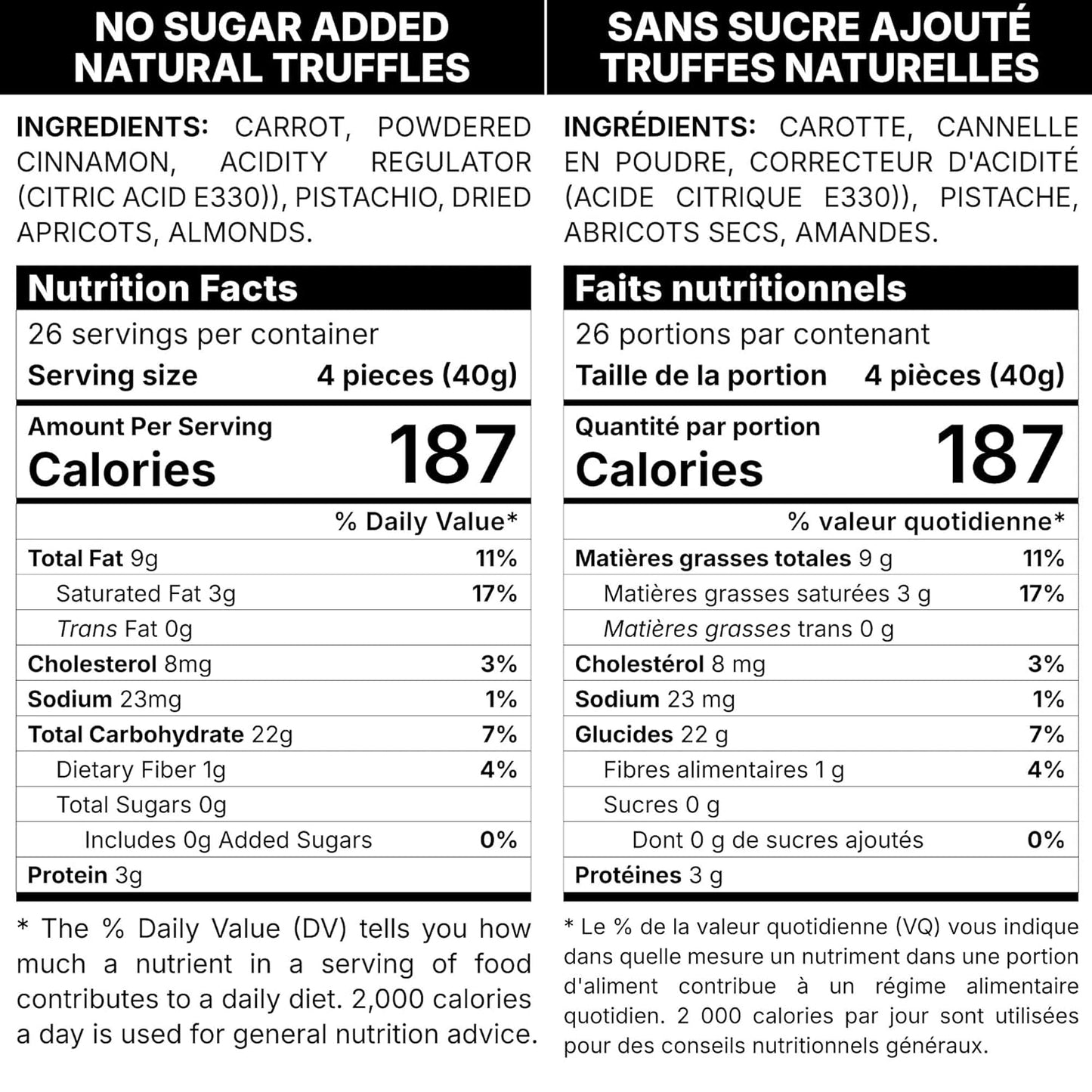 Andy Anand Sugar Free Truffles - Natural Dates, Pistachio, Hazelnut, Coconut (16 Pcs)