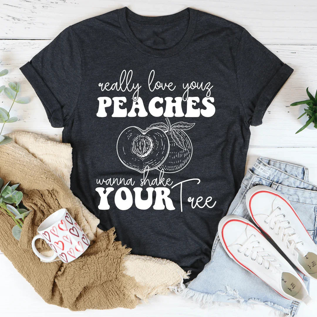 Really Love Your Peaches Tee - Korvel