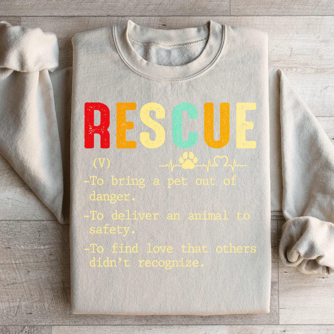 Sudadera de rescate
