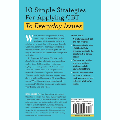 Mastering Cognitive Behavioral Therapy: 10 Essential Techniques for Overcoming Anxiety, Depression, and Stress (Spiral Bound) - Korvel