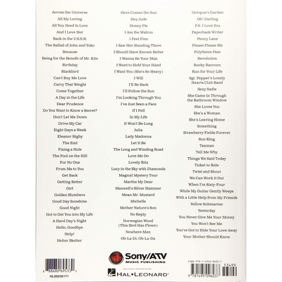 Ultimate Beatles Sheet Music Collection for Piano, Vocal, and Guitar - Korvel