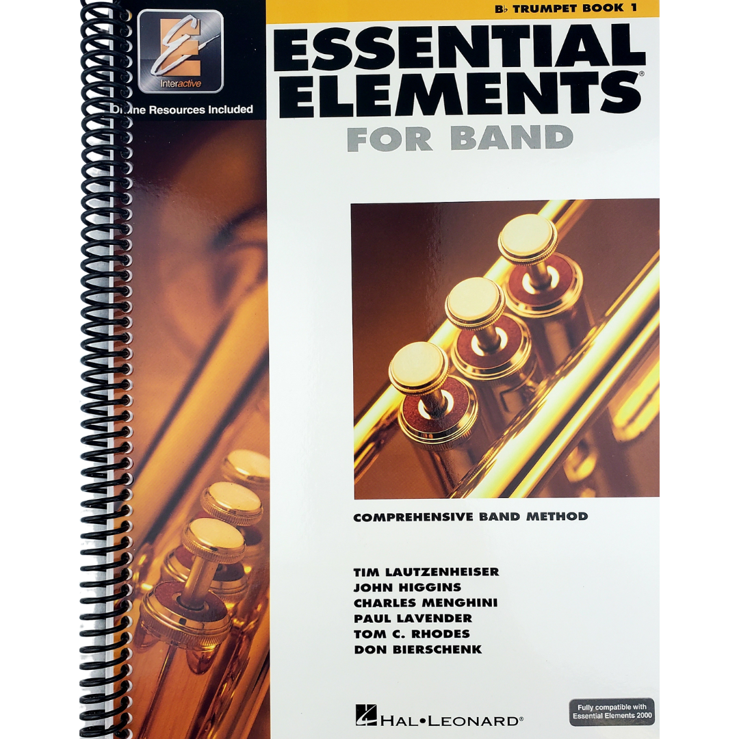 Essential Elements 2000: Complete Band Method for B Flat Trumpet - Book 1 (Spiral Edition) - Korvel