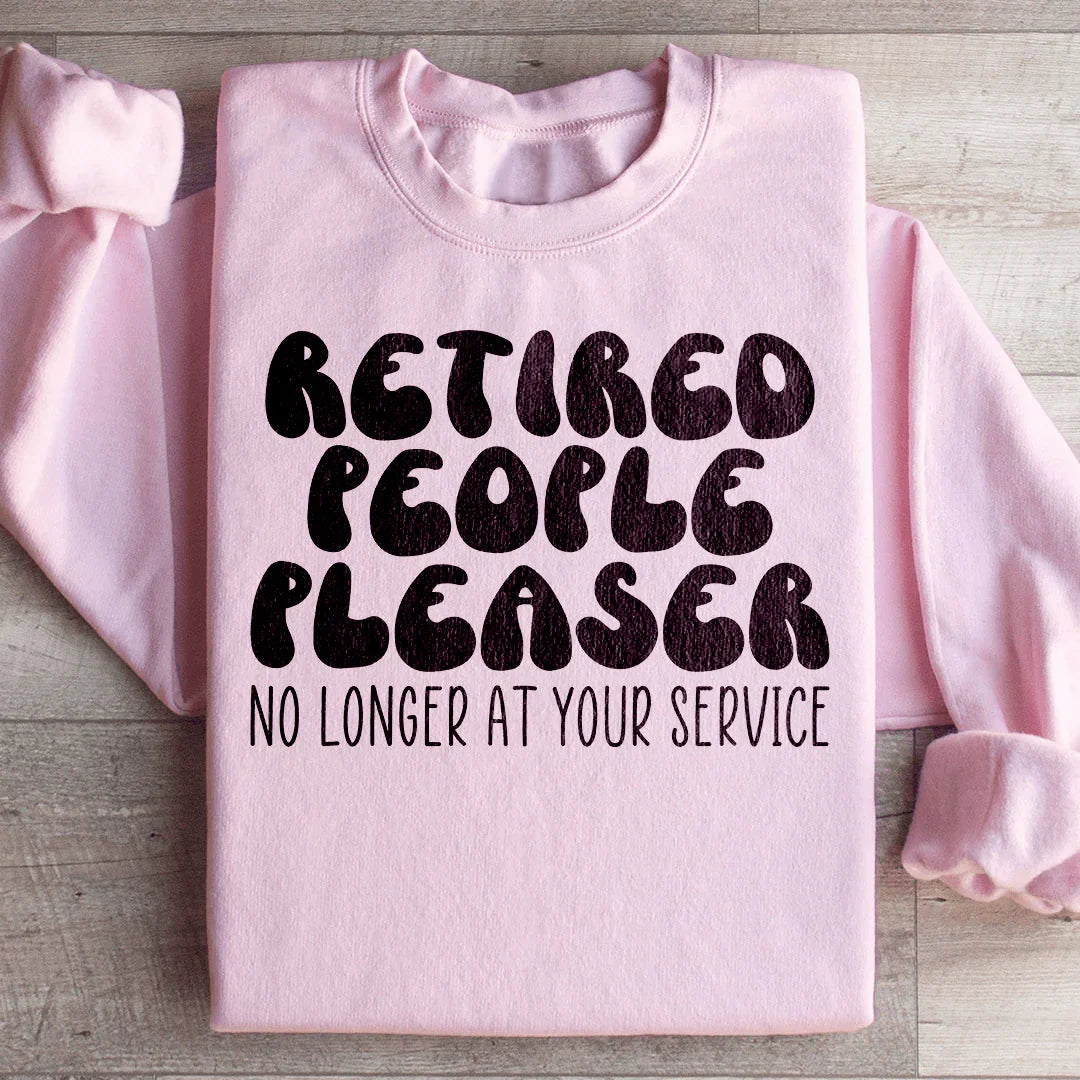 Sweatshirt Retraité People Pleaser