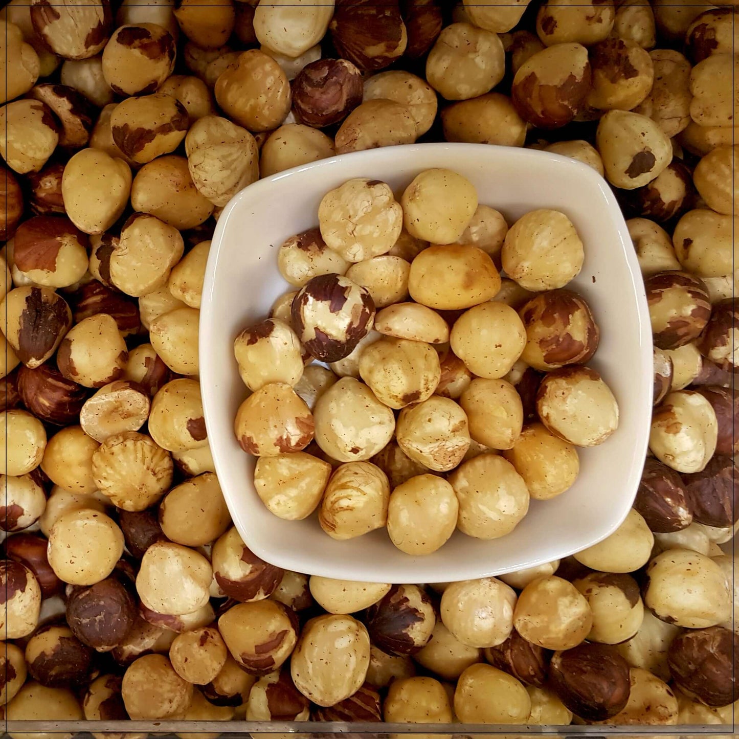 Roasted Unsalted Hazelnuts - Korvel