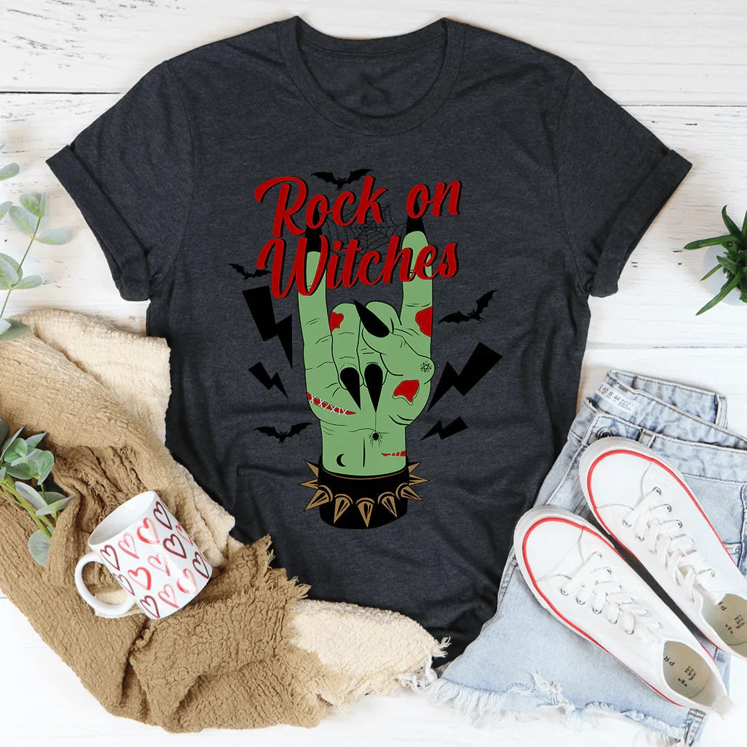 Rock On Witches Tee - Korvel