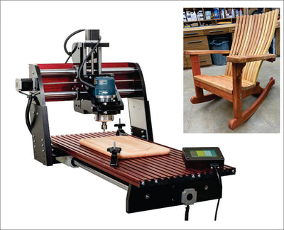 CNC Files for Adirondack Rocking Chair