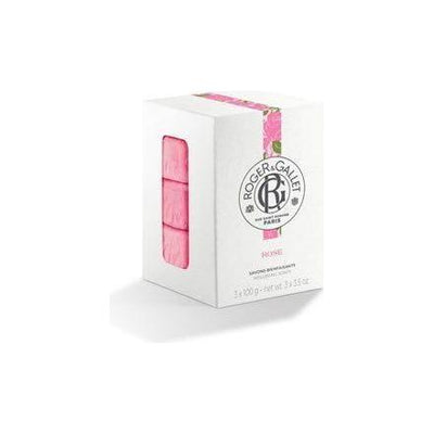 Savons de bien-être à la rose Roger & Gallet - Boîte de 3