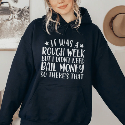 Sudadera con capucha de la semana difícil
